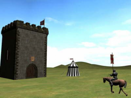 db_HomenArmaduracomtorrebandeiraetenda_1